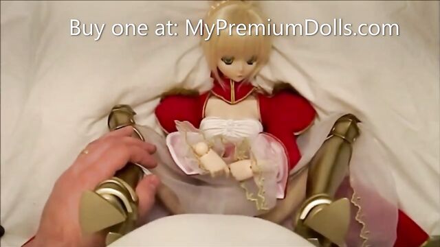 Small anime sex doll gets fucked hard