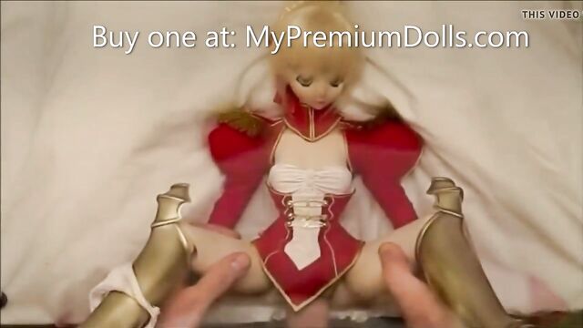 Small anime sex doll gets fucked hard