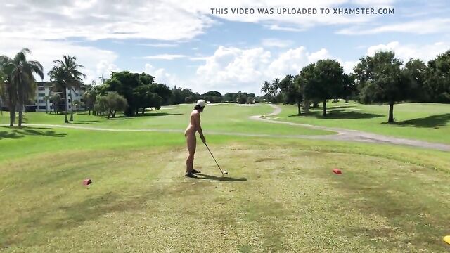 My wife plays golf 1 - public course