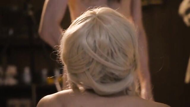 MAGGIE GYLLENHAAL HAS SEX WITH SOME VIKINGS AND GETTS CUM