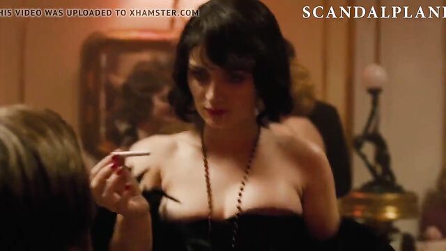 Eve Hewson Sexy Cleavage from Papillon On ScandalPlanet.Com