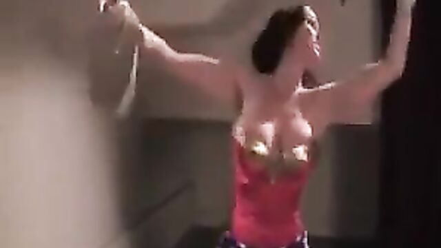 Wonder Woman takes ass whipping, then stripped & vibed