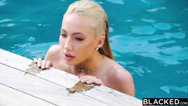 BLACKED . Sexy Blondes Elsa Jean & Ivy Wolfe share huge BBC