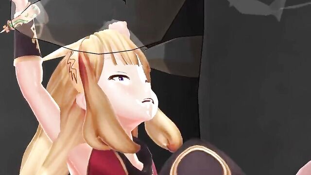 MMD - Cagliostro Jail Sex (Granblue Fantasy)