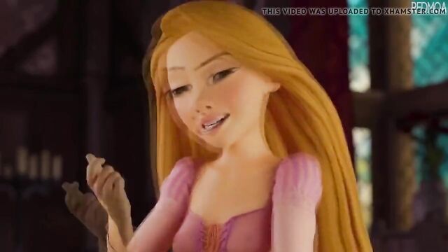 Rapunzel Gives Intense Blowjob! - Extended Version