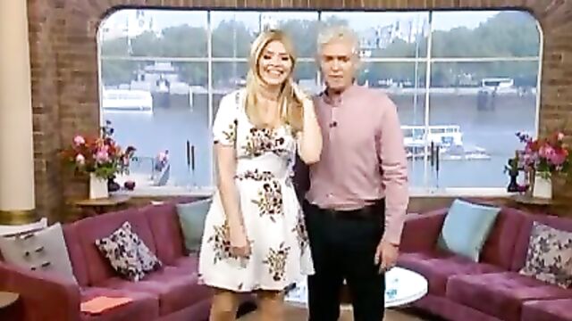 Spunk Over Holly Willoughby's Sexy Feet
