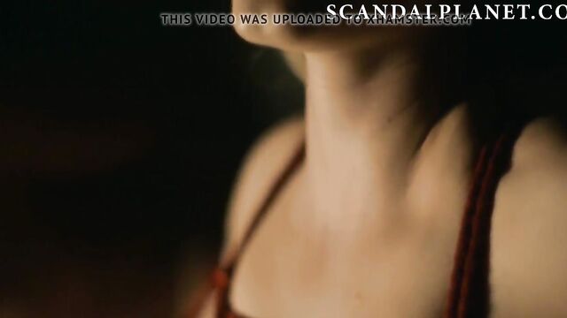 Bella Heathcote Nude Bondage Scene On ScandalPlanet.Com