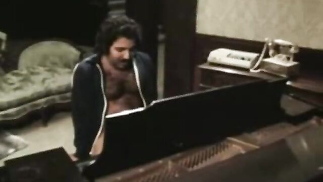 Ron Gets Down on a Piano