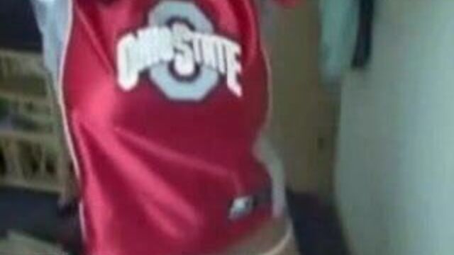 Ohio State Fan Webcam Girl