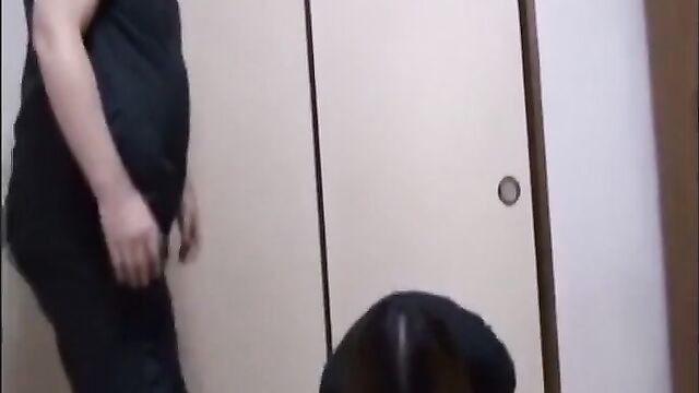 Japanese girl gets busted by her Dom