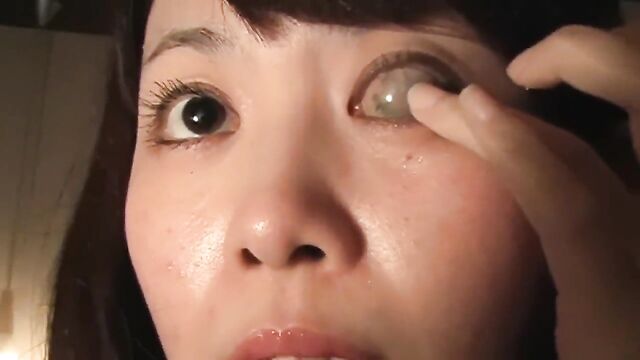 Blind eye contact lenses