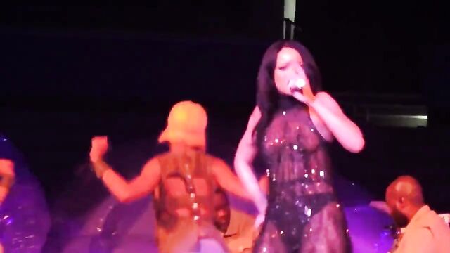 Rihanna performing at Amalie Arena, FLA 2016