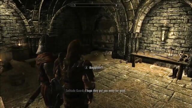 Elisif nude and helpless in Skyrim pt8