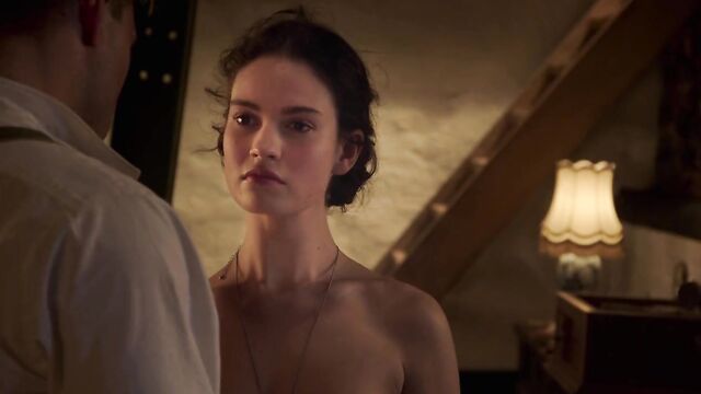 Lily James - ''The Exception'' (open matte)