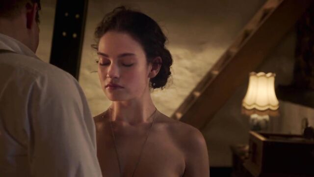 Lily James - ''The Exception'' (open matte)