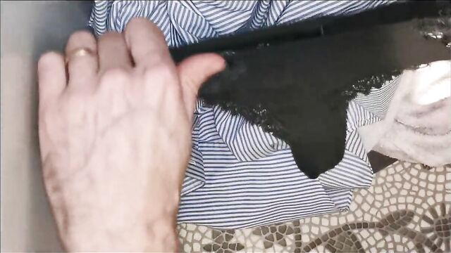 Finding Wife's Dirty Panties - a Compilation