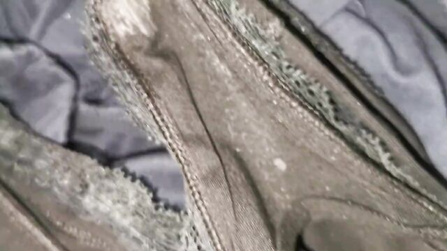 Finding Wife's Dirty Panties - a Compilation