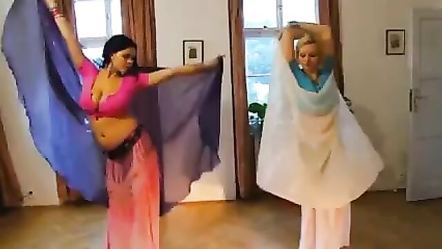 Beautiful Belly Dance strip and music