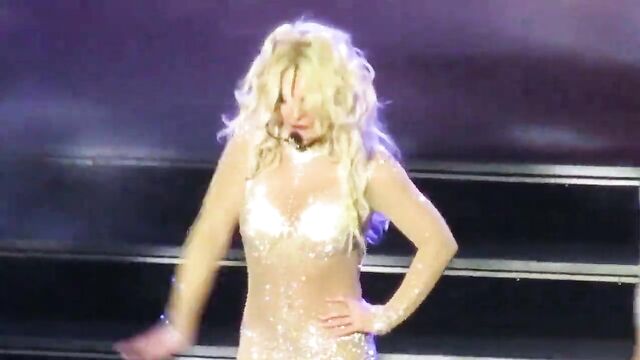 Britney Spears - Vegas Tour Diamond Bodysuit Compilation