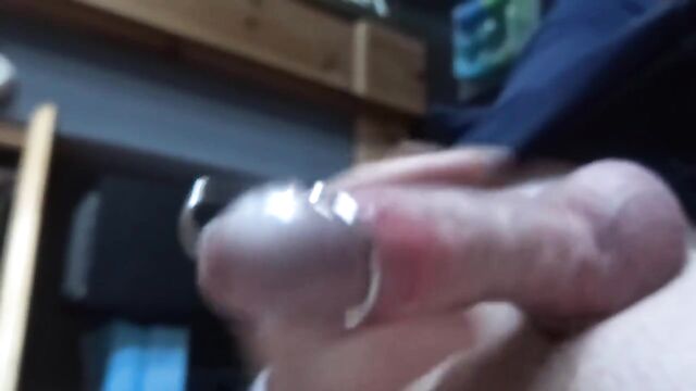 Glans ring plug fun