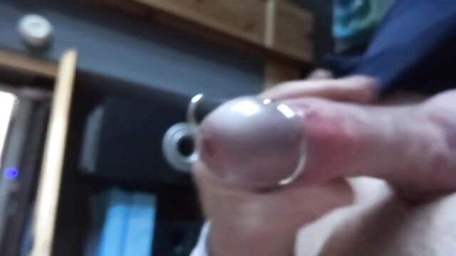 Glans ring plug fun