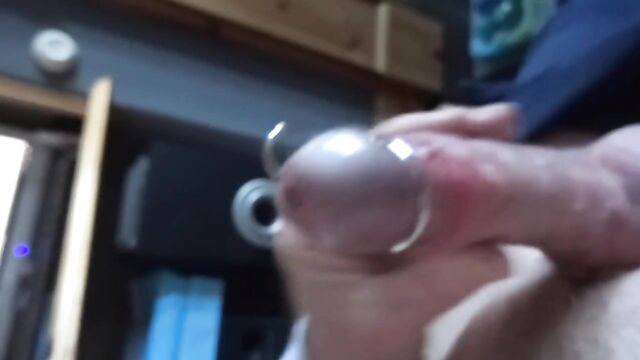 Glans ring plug fun