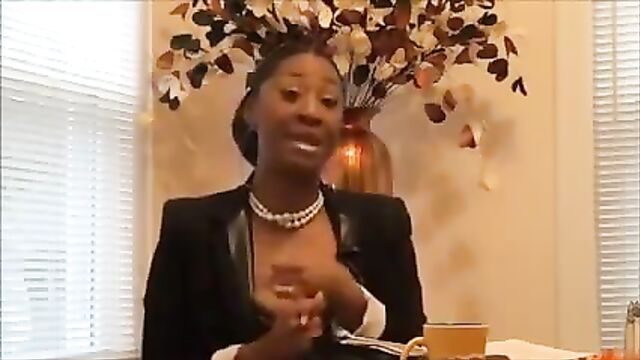 FEMALE PREACHER exposes breast during sermon