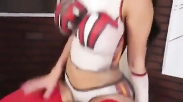 Basketball bodypainted Amy Anderssen fucked hard