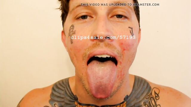 Tongue Fetish - Jack Maxwell Tongue Video 1