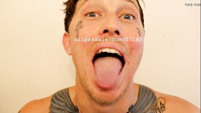 Tongue Fetish - Jack Maxwell Tongue Video 1