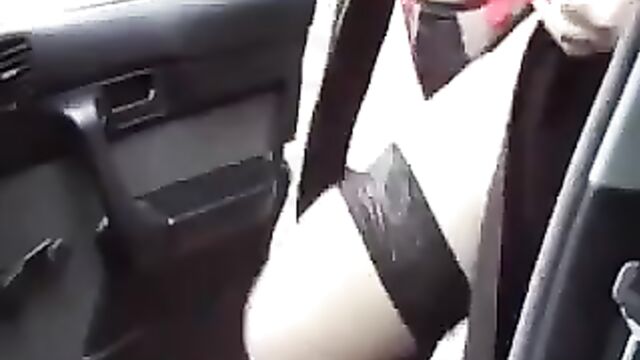Busty Hooker Sucking and Fucking on the Road BVR
