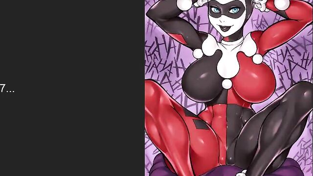 Hentai JOI - Harley Quinn (Humiliation, CBT, CEI)