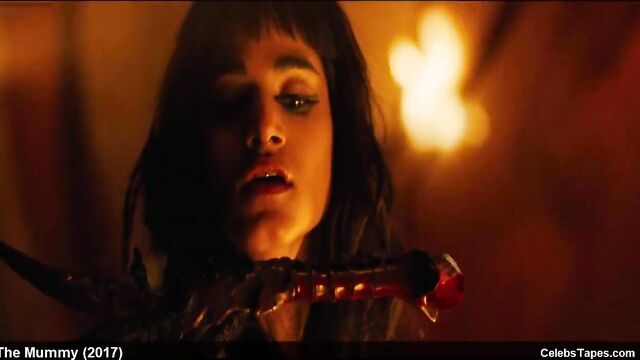 celebrity Sofia Boutella naked and sexy movie scenes