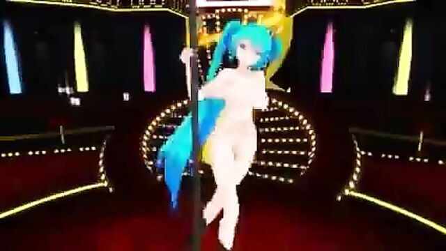 Hatsune Miku Pole Dance