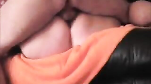 Cumming On BBW's Pussy