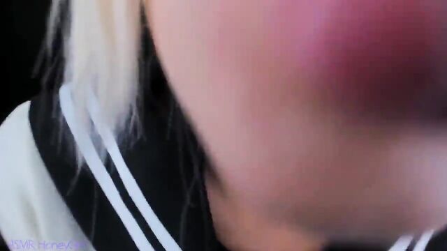 ASMR Honeygirl licking your face
