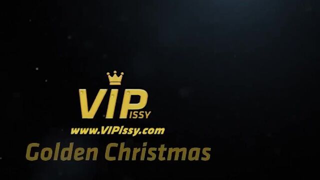 Vipissy - A Golden Christmas - Piss Drinking