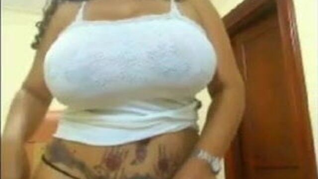 Dominican big webcam tits