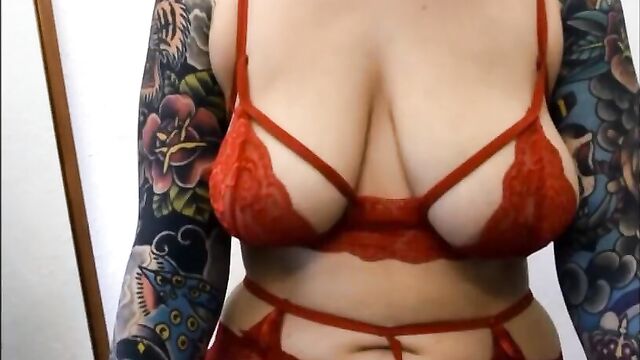 sexy lingerie try on