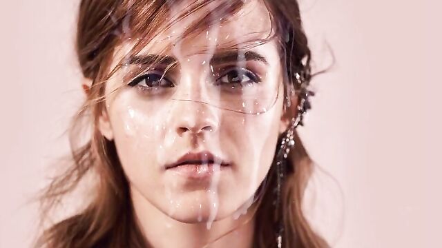 Emma Watson Cum Facial (fantasy)