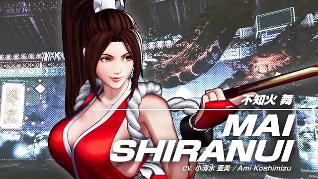 KOF XV MAI SHIRANUI Character Trailer #13