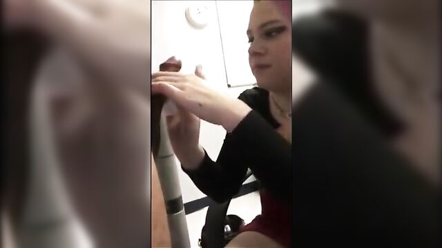 a blowjob in the office.
