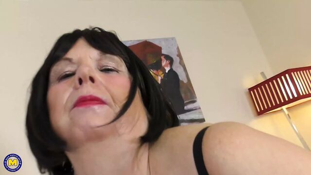 Mature wife Lady Jane with big natural tits
