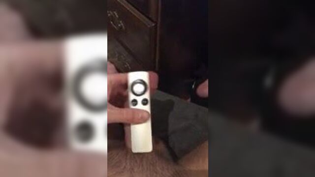 Is My Dick Bigger Than An Apple TV Remote?