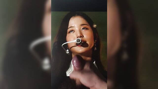 jang won young eye rolling cum tribute