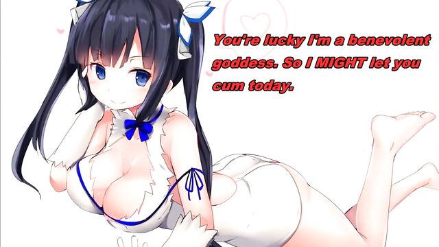 Hestia Anime Edging JOI