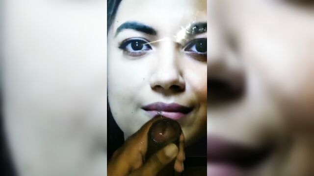 Ritu Varma cum facial