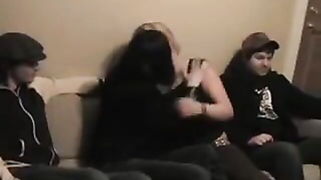 First lesbian makeout session