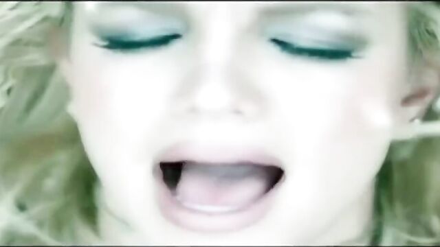 Britney Spears Sexy Tongue Action