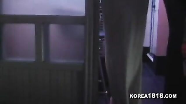 Korean red light district girl does it without condom